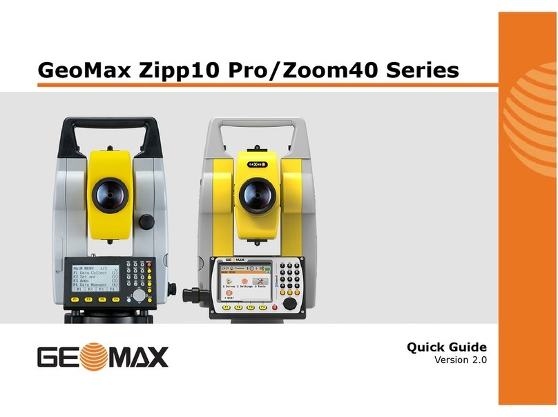 GeoMax ZIPP10 pro series User manual GeoMax ZIPP10 pro series User manual