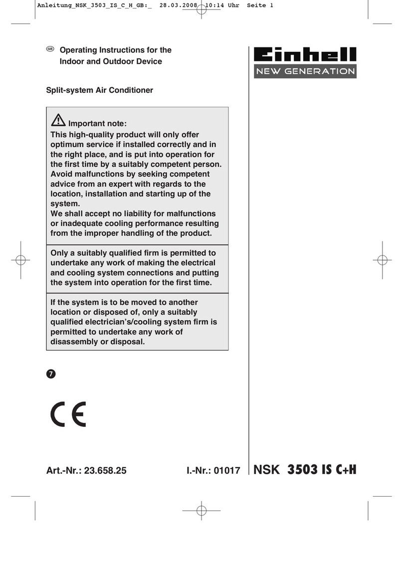 EINHELL NSK 3503 IS C plus H User manual