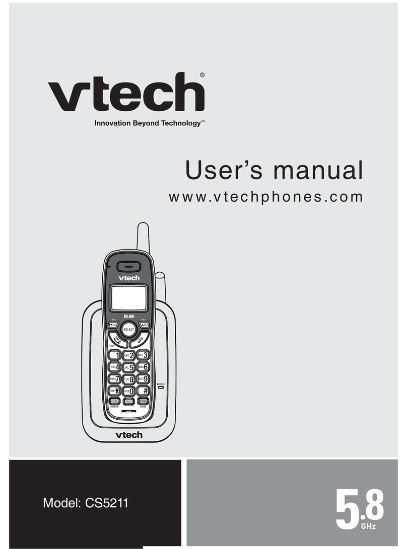 V-tech CS5211 User manual