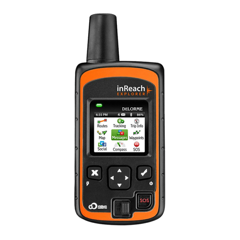 DeLorme inReach Explorer User manual