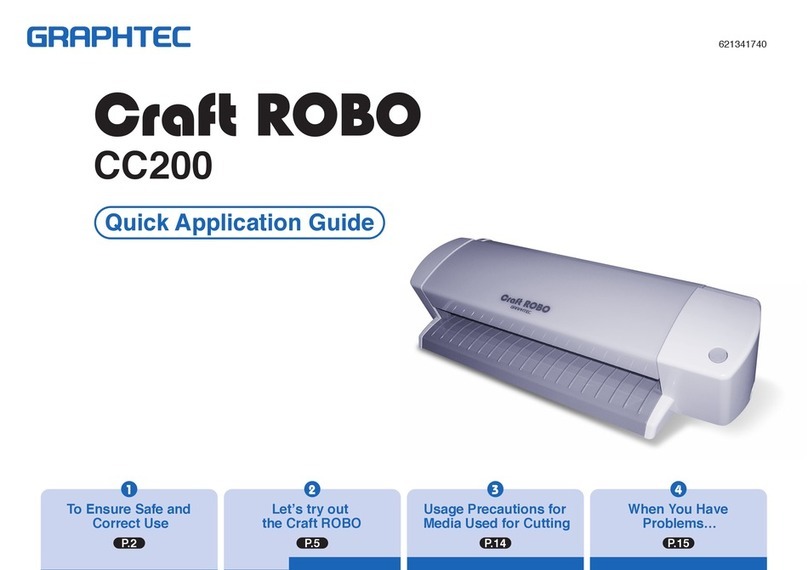 GRAPHTEC Craft ROBO CC200 User guide