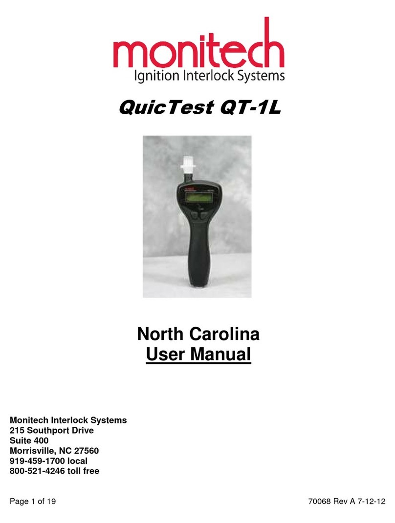 Monitech QuicTest QT-1L User manual