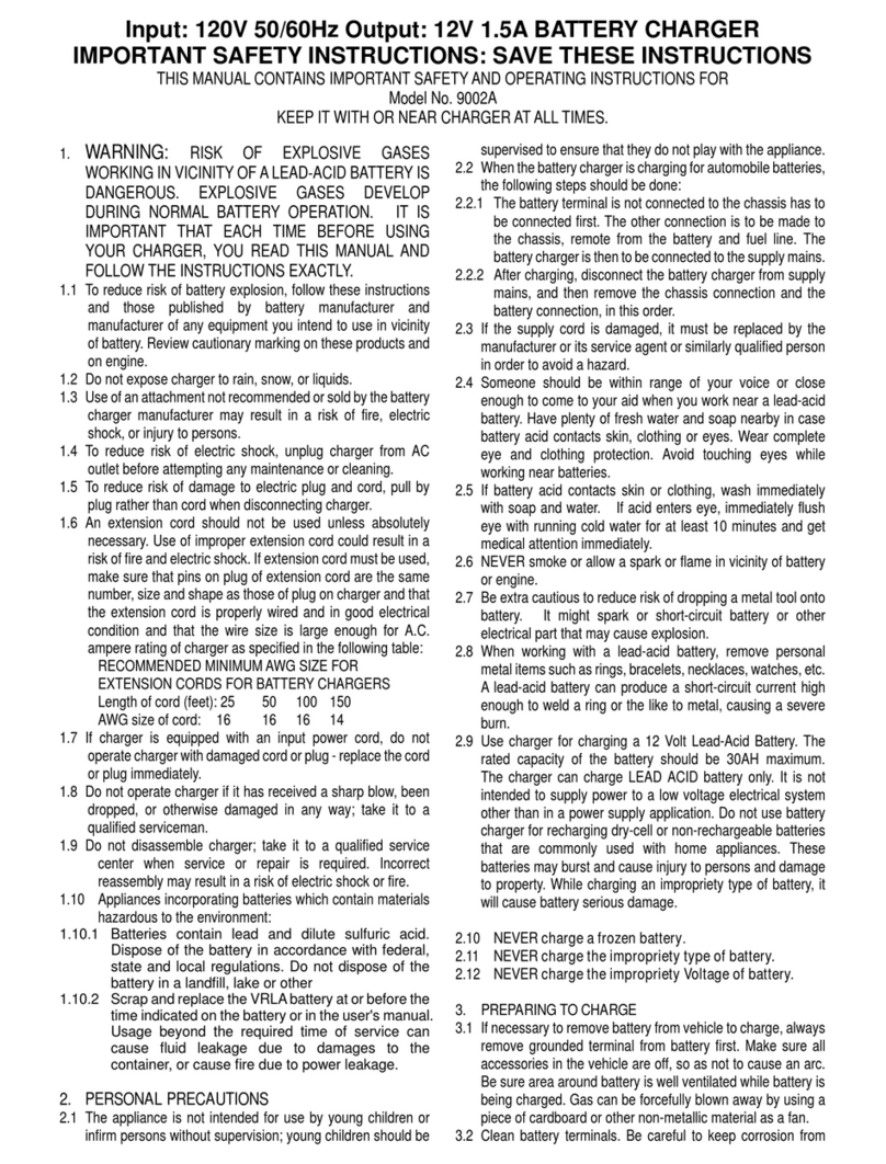 Associated 9002A Maintenance and service guide