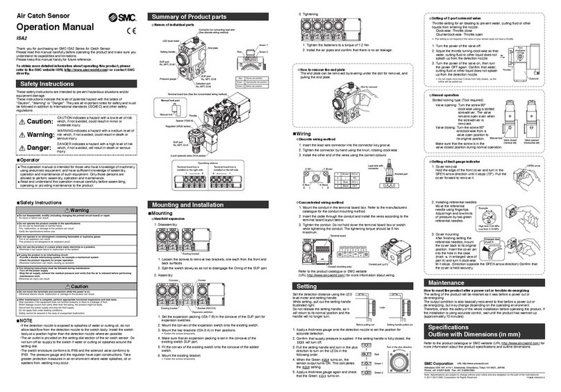 SMC Networks ISA2 Installation manual