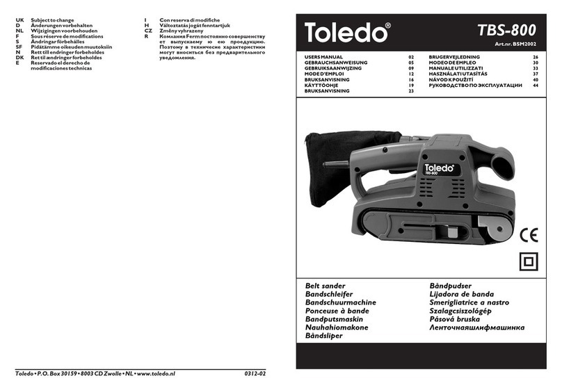 Toledo TBS-800 user manual