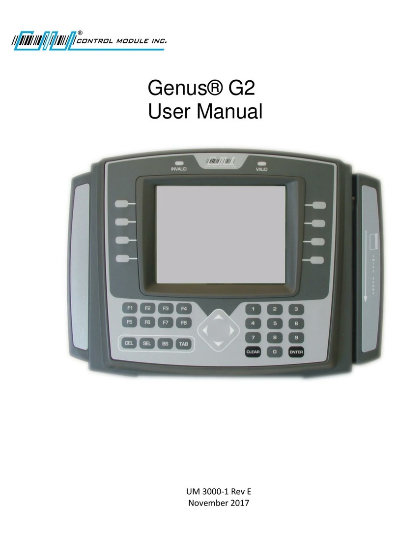 Control Module Genus G2 user manual