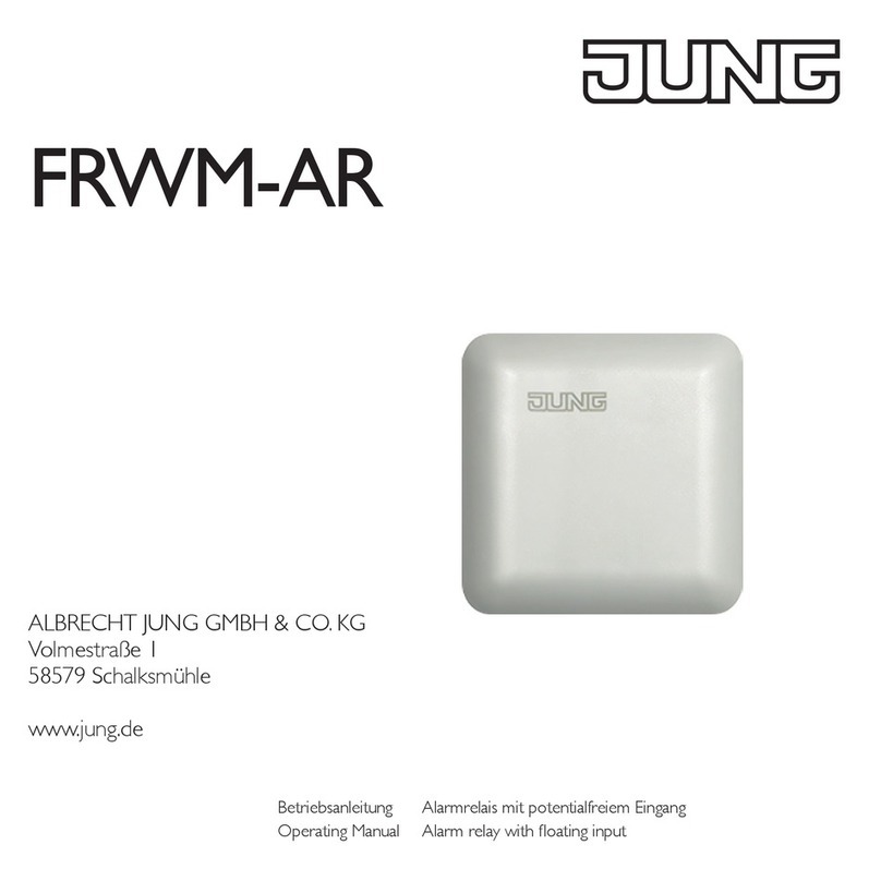 Jung FRWM-AR User manual