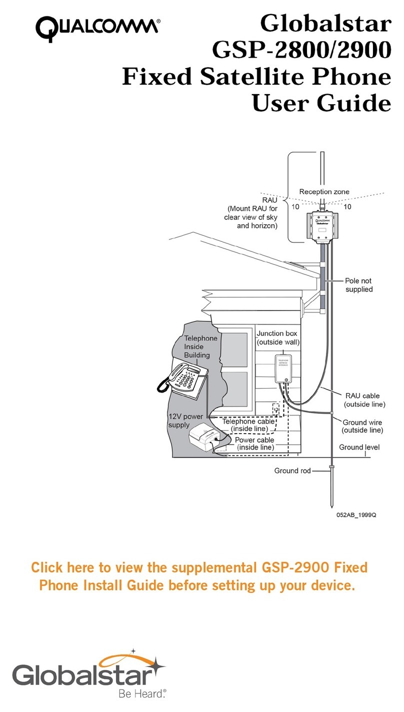 Globalstar GSP-2800 user manual