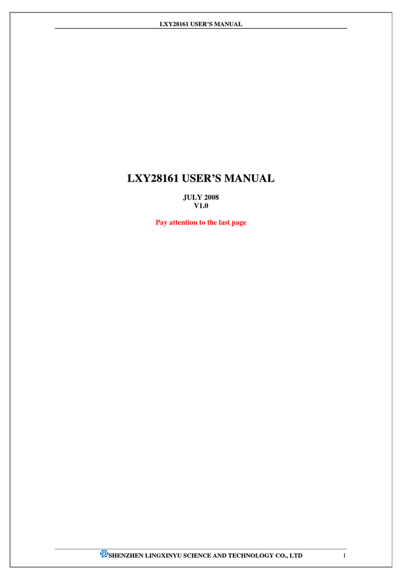 Linsn LXY28161 user manual