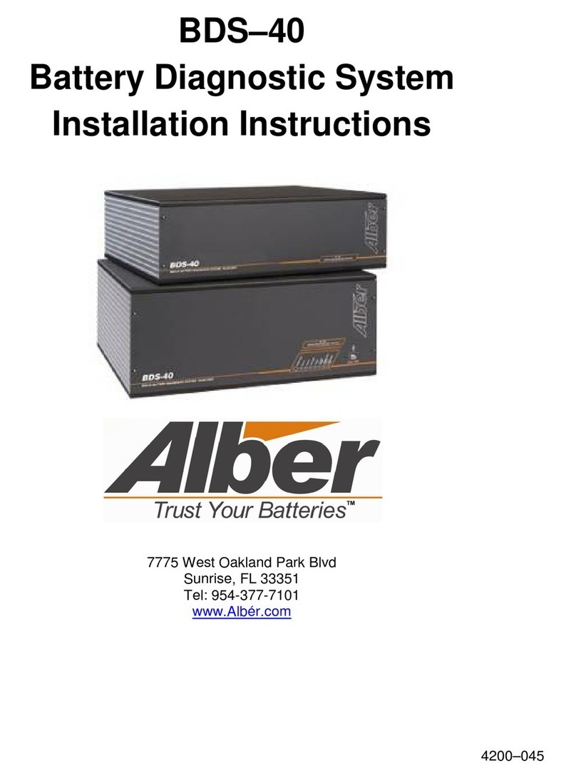 Alber BDS-40 installation instructions
