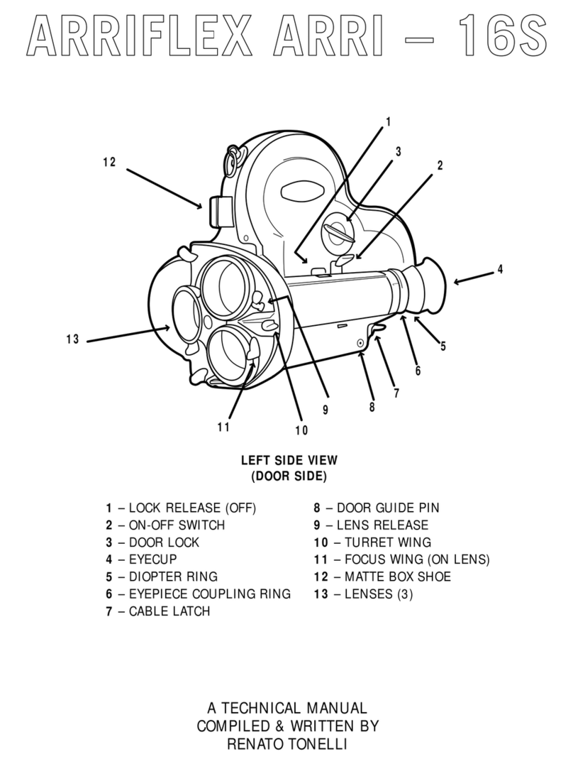 ARRI Arriflex 16S Series Technical manual