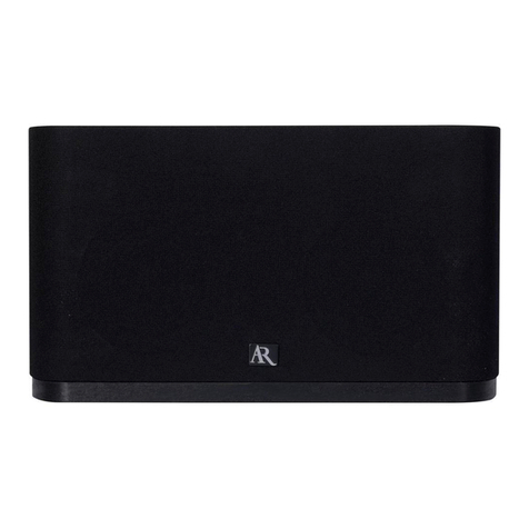 Acoustic Research ARS70 User manual