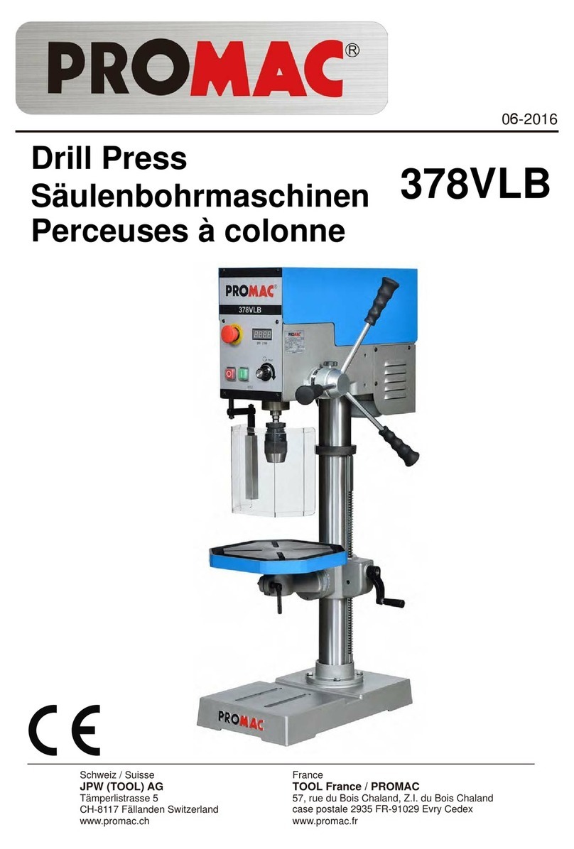 Promac 378VLB user manual Promac 378VLB user manual