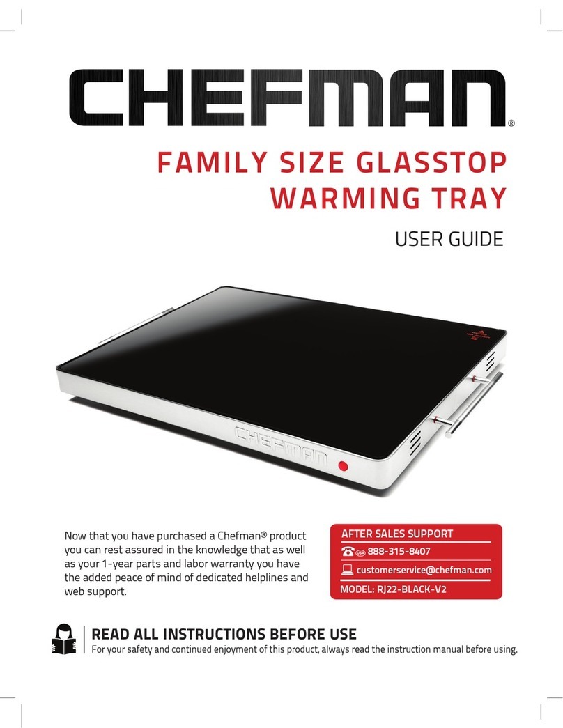 Chefman RJ22-BLACK-V2 user guide