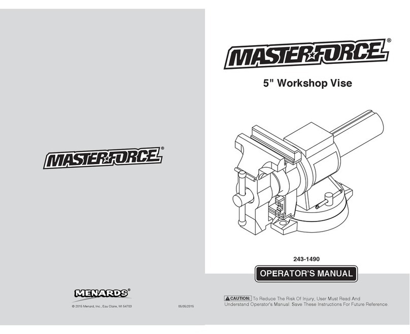 MasterForce 243-1490 Operator's manual