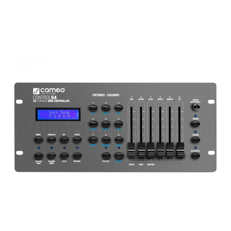 Cameo CONTROL 54 user manual