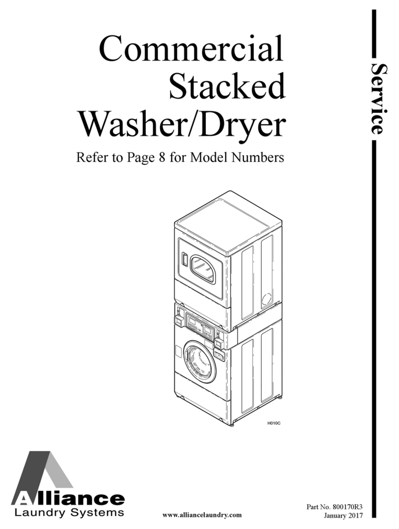 Alliance Laundry Systems HTE517xE2802 User manual