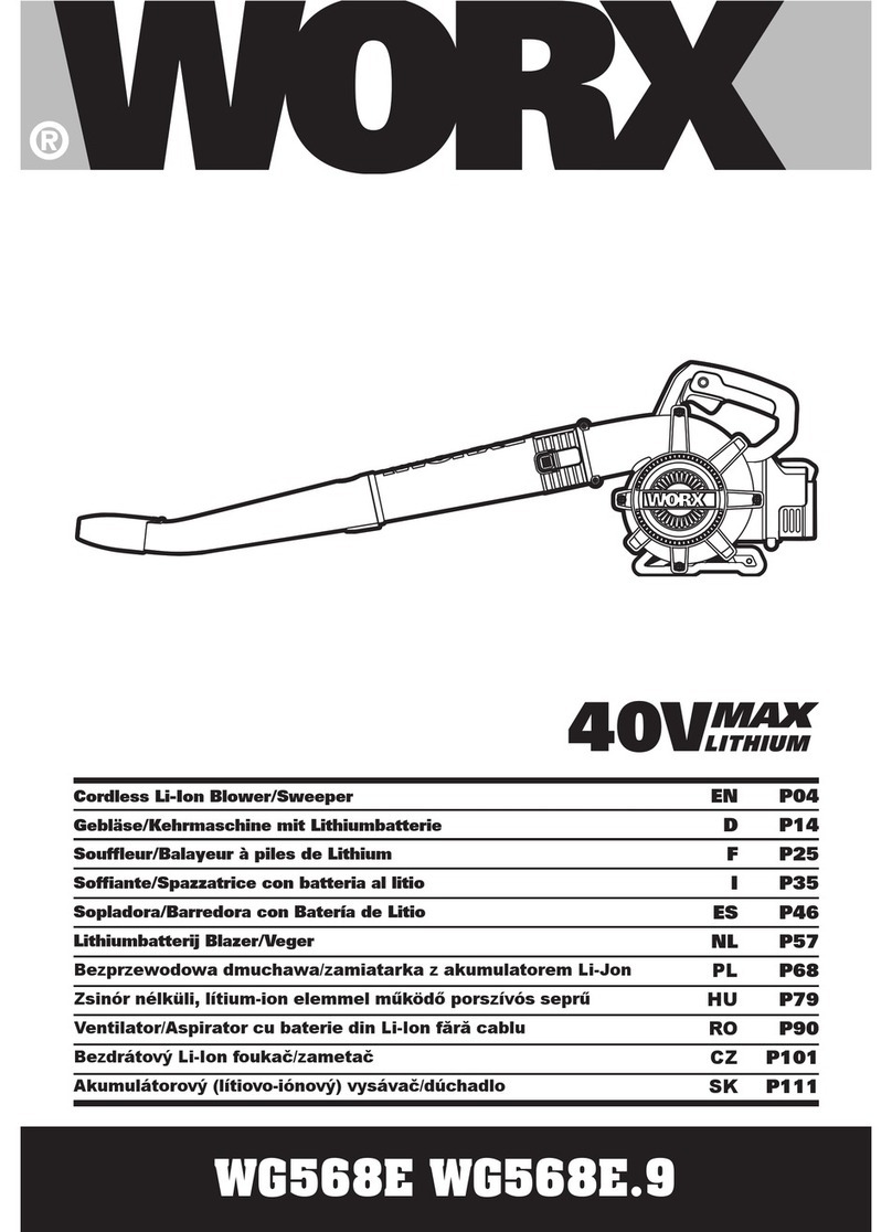 Worx WG568E Original instructions