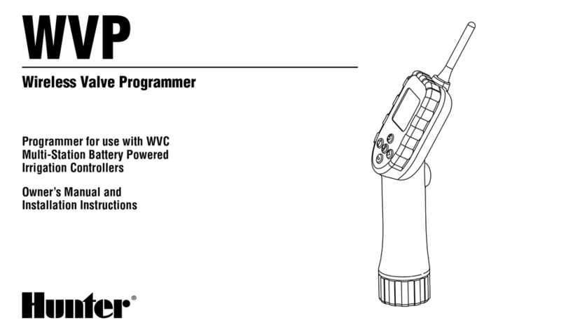 Hunter WVP owner's manual