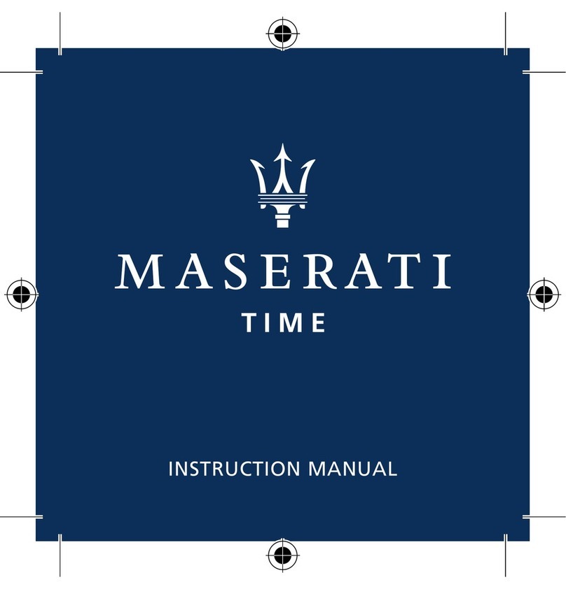 Maserati TIME instruction manual