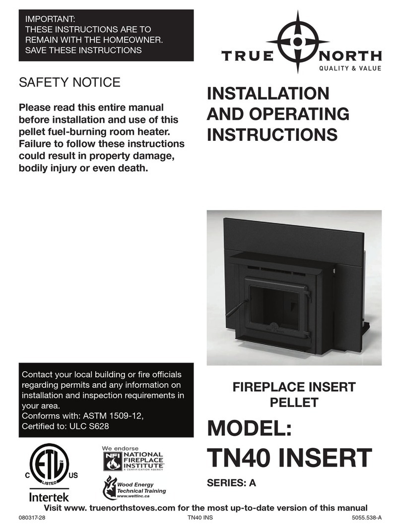True North TN40 INSERT Installation and operating instruction True North TN40 INSERT Installation and operating instruction