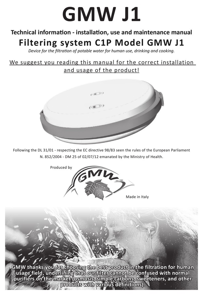 GMW J1 Installation, use and maintenance manual