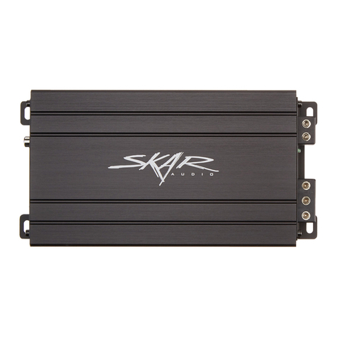 SKAR Audio SK-M5001D owner's manual