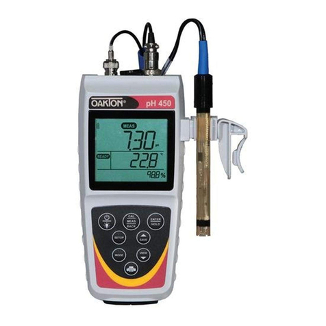 Oakton 450 Series User manual