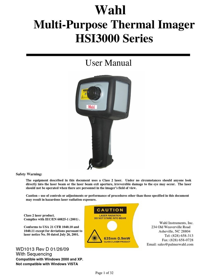 Wahl HSI3000 Series user manual