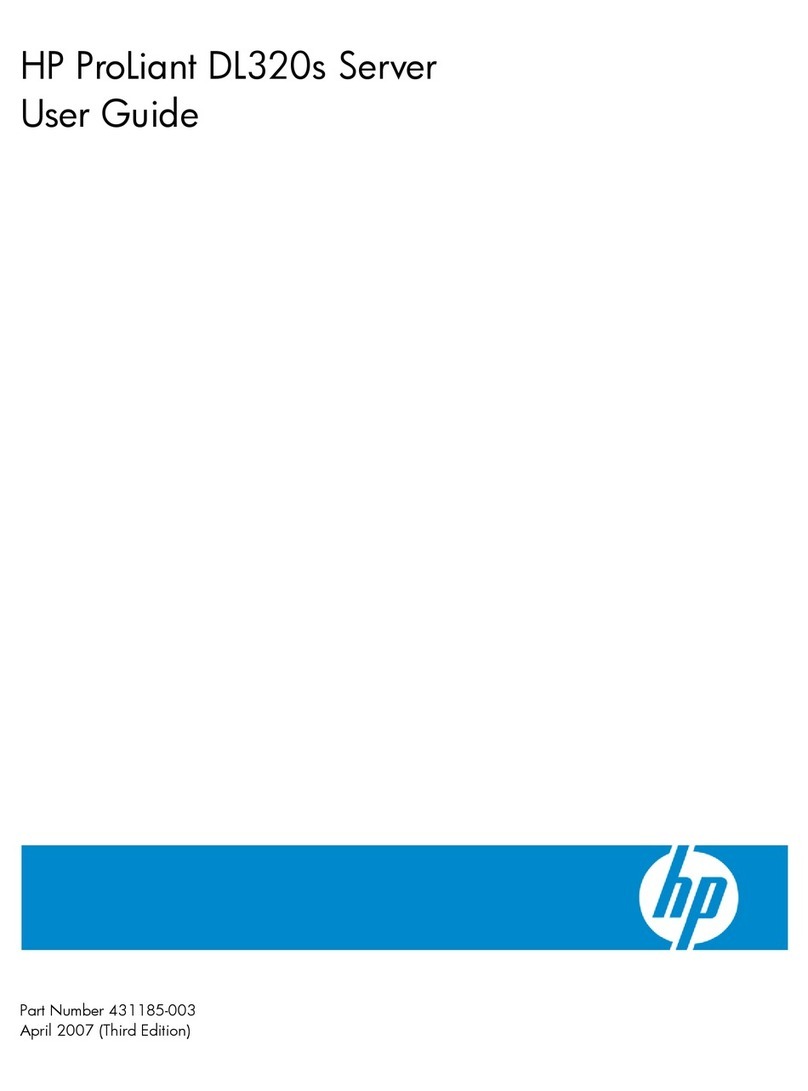 HP DL320s - ProLiant 9TB SATA Storage Server... user guide