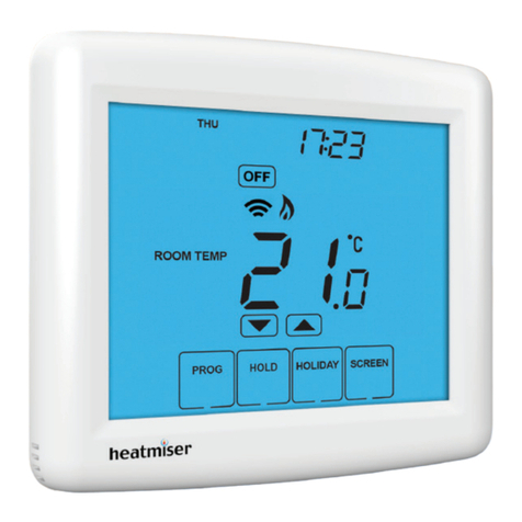 Heatmiser PRT-TS WiFi user manual