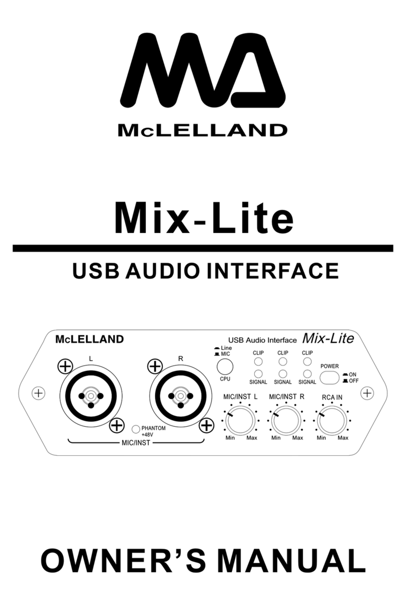 McLelland Mix-Lite owner's manual