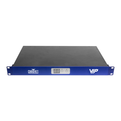 Chauvet VIP DRIVER Quick reference guide
