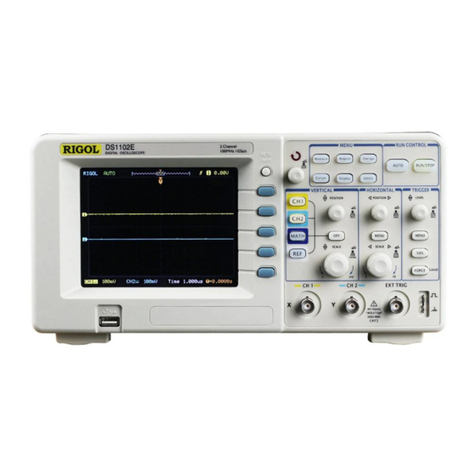 Rigol DS1102E User manual