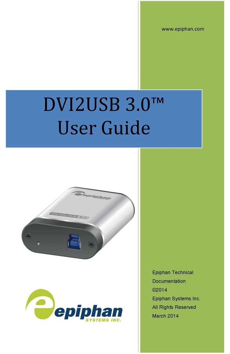 epiphan DVI2USB 3.0 User manual