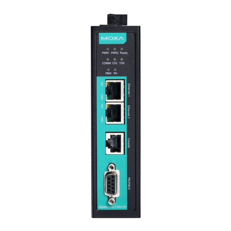 Moxa Technologies MGate 5102-PBM-PN user manual