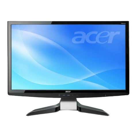 Acer P244W User manual