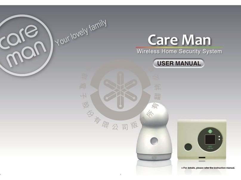 SEC CARE MAN user manual