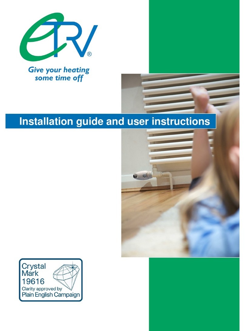 Chalmor eTRV Installation guide and user instructions