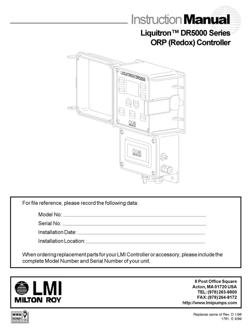 LMI Liquitron DR5000-1A User manual