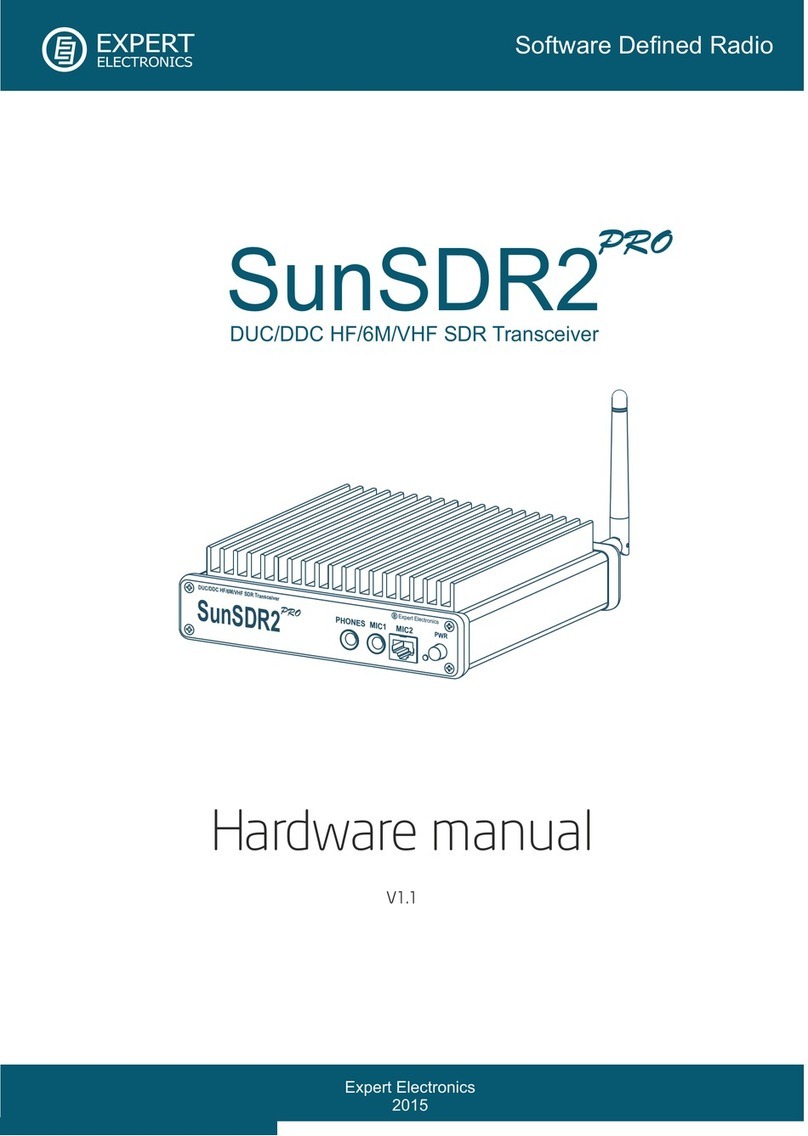 Expert Electronics SunSDR2 Pro Hardware manual