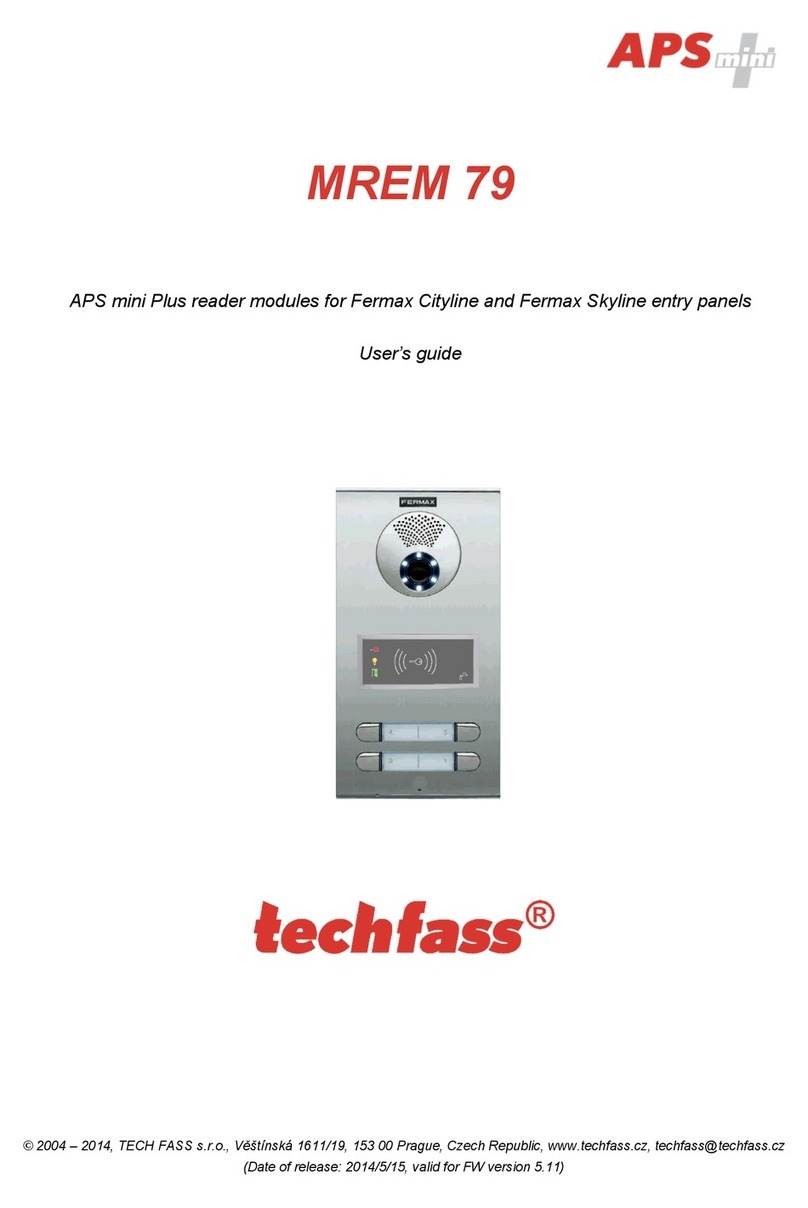 TECH FASS MREM 79 User manual