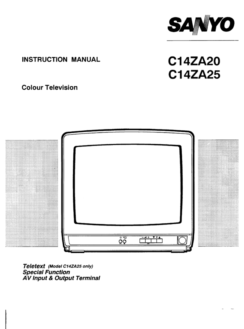 Sanyo C14ZA25 User manual Sanyo C14ZA25 User manual