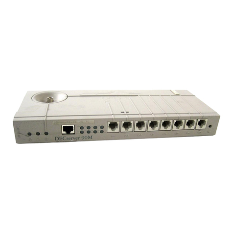 Digital Equipment DECserver 90M User manual