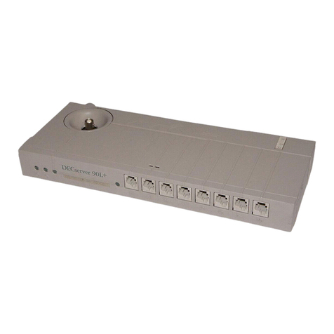 Digital Equipment DECserver 90L+ owner's manual
