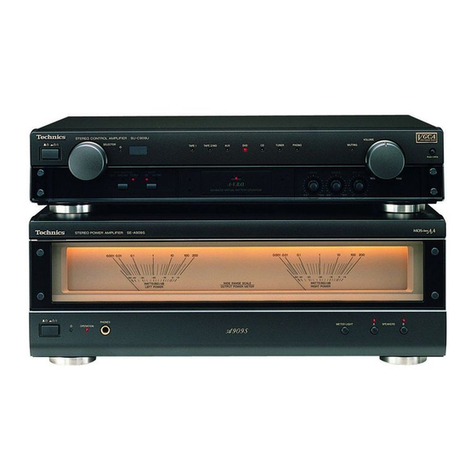 Technics SU-A909 User manual
