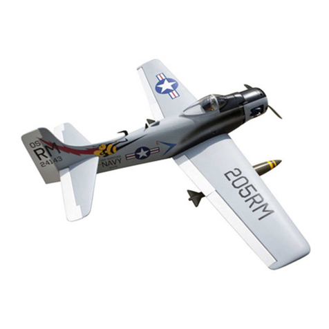 SG Models Skyraider Warbird 10CC Assembly manual
