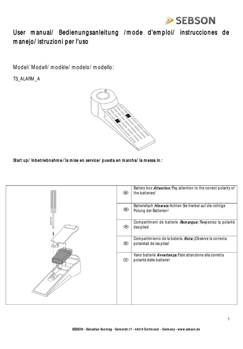 SEBSON TS ALARM A user manual