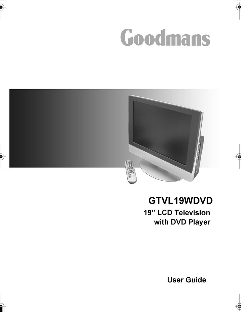 Goodmans GTVL19WDVD User manual