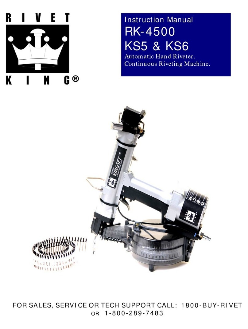 Rivet King KS5 instruction manual